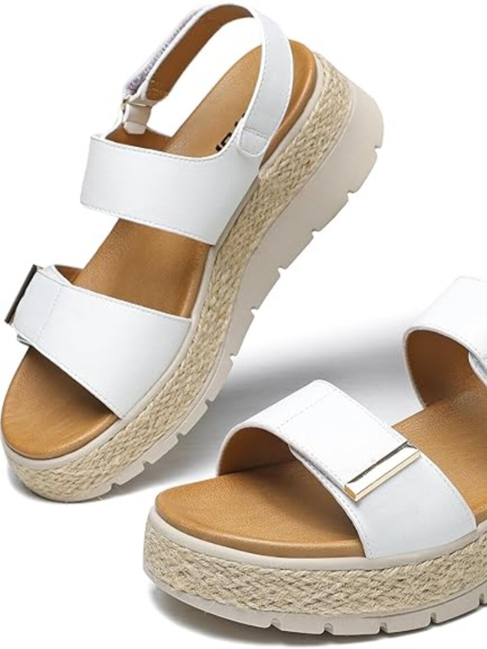 Espadrille Wedges for Women Platform Sandals Orthopedic Arch Support Wedge Heels